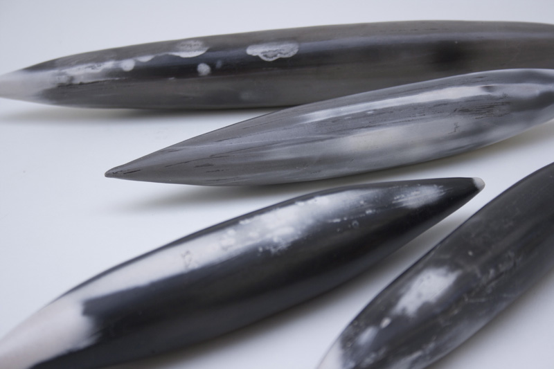  Smoke fired 'quills' each approx 30 x 6cms 